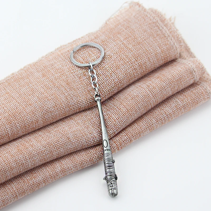The Walking Dead Keychain Negan Lucille Mini Baseball Bat Ball Keyring Crossbow Bow Arrow Zombie Key Chain Metal Ring Holder | Украшения и