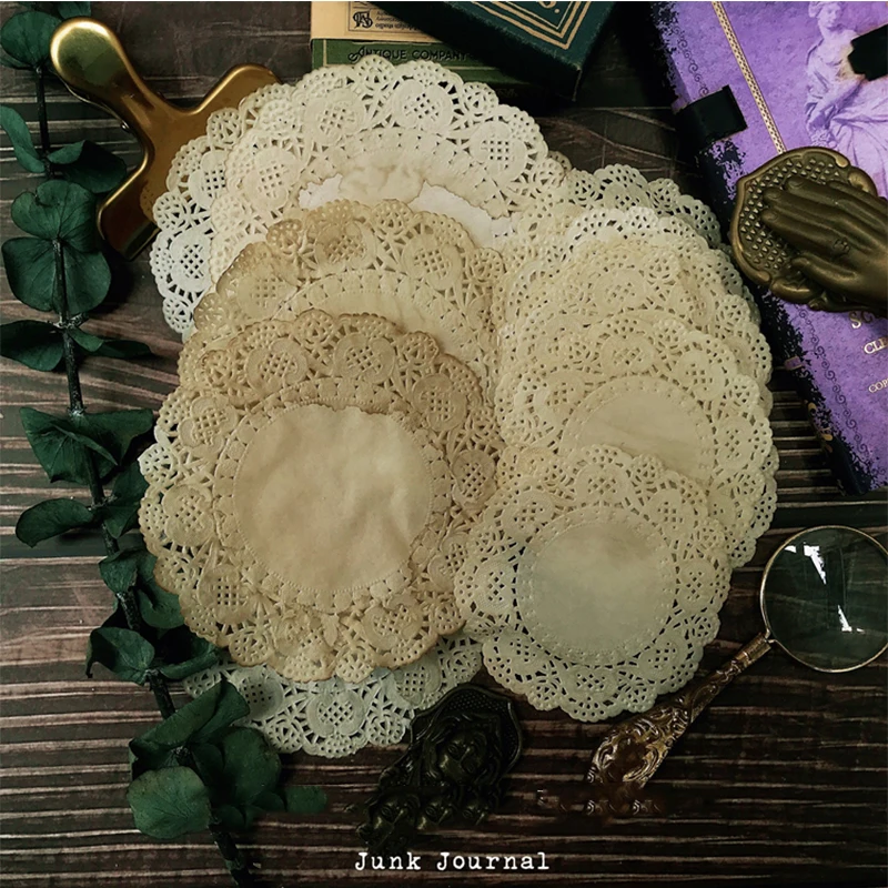 Ручная работа крашеная кофейная бумага JunkJournal DIY Скрапбукинг ретро блокнот