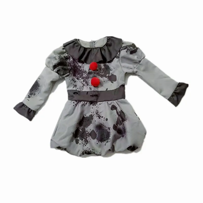 Для маленьких мальчиков Джокера Костюмы Клоуна для косплея Маскировка детей