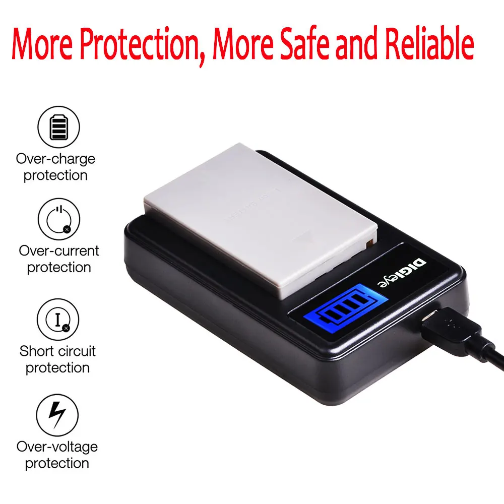 Фото BLS-5 BLS-50 PS-BLS5 Батарея + ЖК-дисплей USB Зарядное устройство для цифровой камеры Olympus OM-D E-M10, ручка, E-PL2, E-PL5, E-PL6, E-PL7, E-PM2, стилус 1 Камера №4