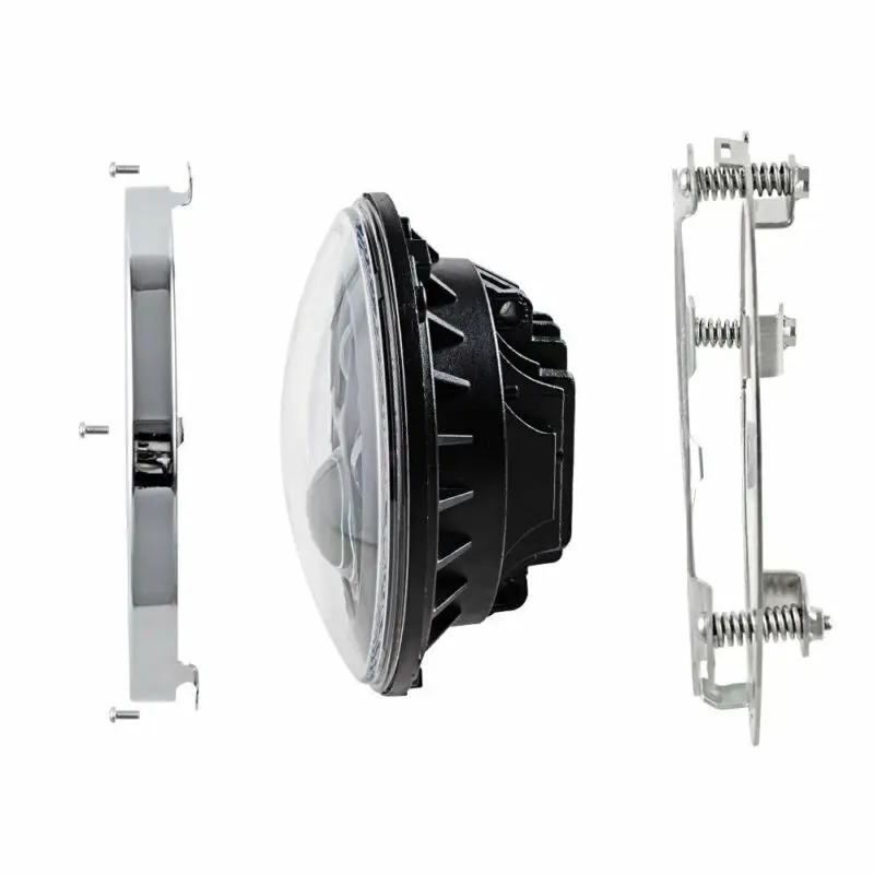 1 шт. Автомобильный светодиодный кронштейн для фар 7 &quotдля Jeep Wrangler JK 2007 2016|Абажуры|