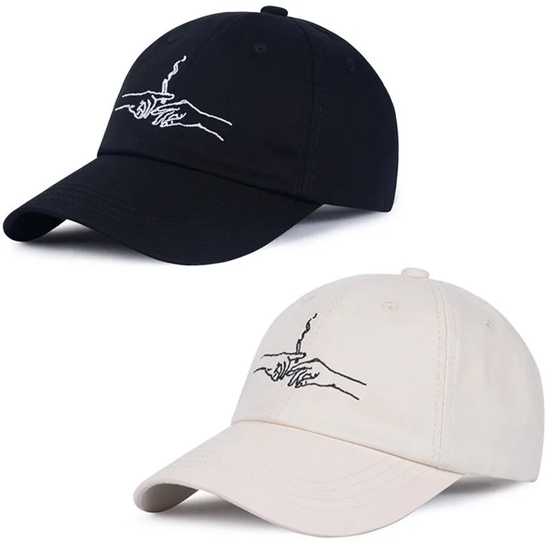 

LINJW летняя бейсболка в Корейском стиле с вышивкой для мужчин и женщин, Снэпбэк кепки в стиле хип-хоп, бейсболка в уличном стиле, головные убор...