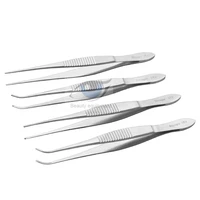 stainless steel ophthalmic tweezers ophthalmic tweezers experimental tweezers cosmetic tweezers with hooks