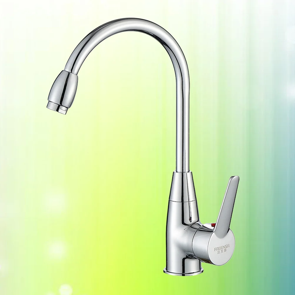 

Вращающийся смеситель для кухонной раковины с горячей и холодной водой, кухонные аксессуары для раковины (без шлангов)