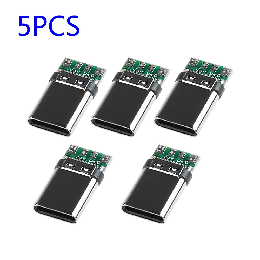 5 или 20 50 шт. Mini Type C Male 3 1 USB адаптер для зарядки и передачи данных разъем SMT с