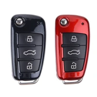 high quality abs car styling key cover case for audi a1 a3 a4 a4l b5 b6 b7 b8 b9 a5 a6 a6l c5 c6 q3 q5 q7 s3 s5 s7 rs3 tt tts