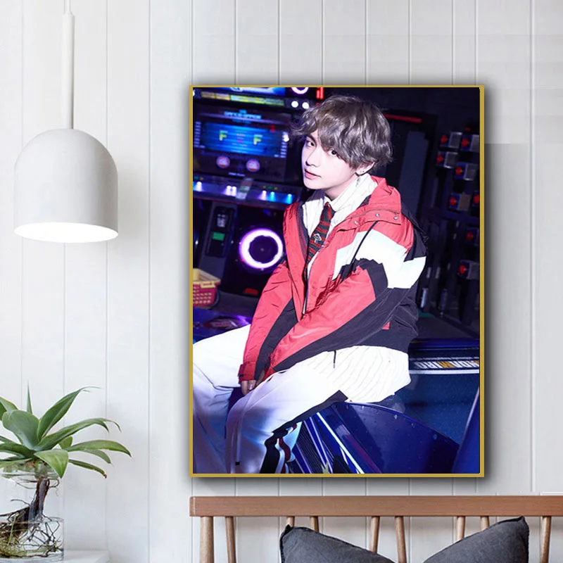 

Kpop Bangtan Boys Posters and Prints Korean Singer Band Hobby Wall Art Canvas Painting Decorative Picture Living Room Home Decor