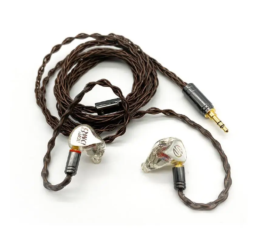 Buy BGVP DM8 Knowles Sonion Balanced 8BA Hybrid In-ear HIFI Monitor Music Noise Reduction Audiophile Musician MMCX Earphones Earbuds on