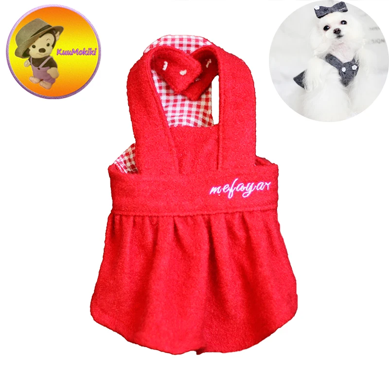 Новое поступление платья для собак на весну и осень юбка домашних животных кошек