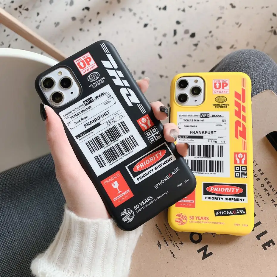 Модный мягкий чехол Dhl Для Iphone 11 Pro X Xs Max Xr 8 7 Plus силиконовый для телефона роскошный
