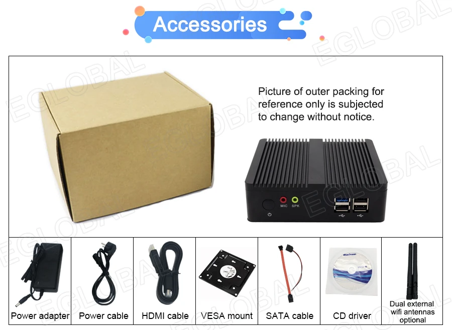 Маленький мини-ПК Intel Celeron J1900 J3160 Dual Lan Dual Com Windows Linux мини-компьютер Pfsense компьютерный сервер брандмауэр Wifi
