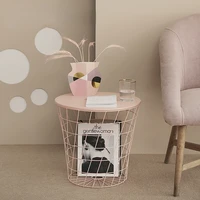 gy modern color side table tea table decoration home bedside table storage decoration soft decoration photography props