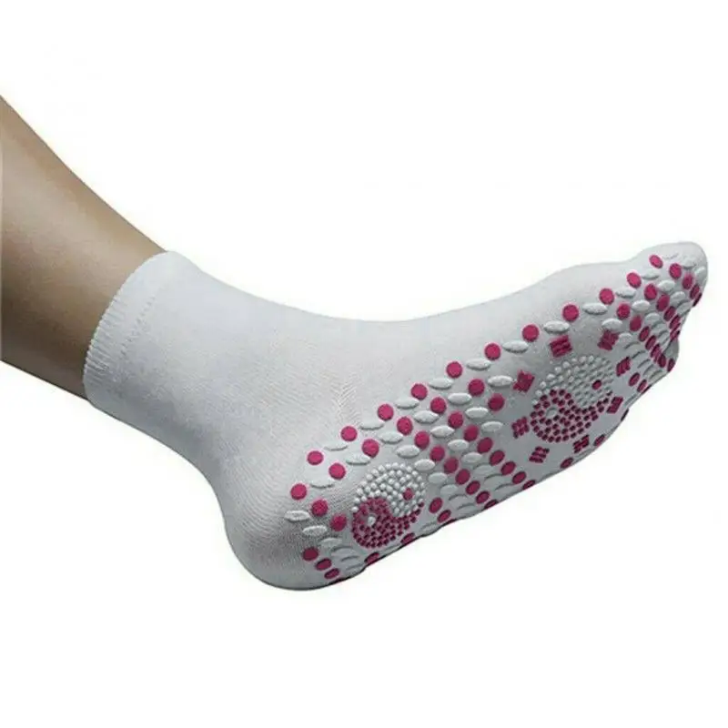 1Pair Magnetic Sock Therapy Self-Heating Feet Care Socks Tourmaline Comfortable Breathable Massager Winter Warm Foot |