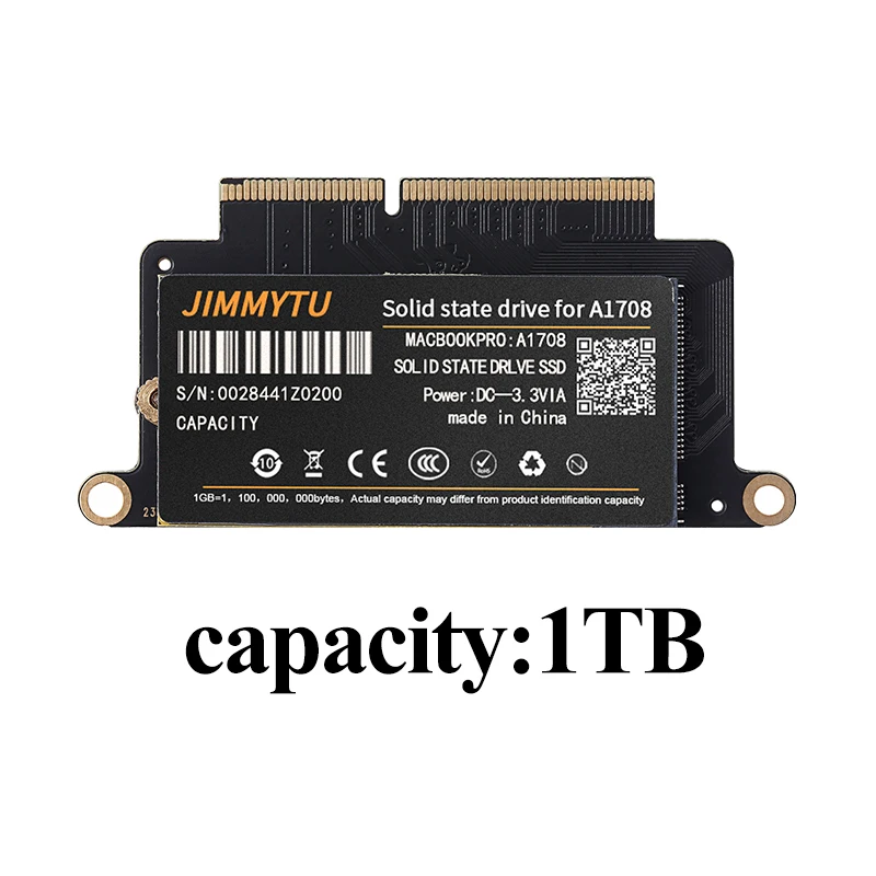 Новый A1708 ноутбук оперативной памяти 1 ТБ для Macbook Pro Retina 13 3 &quot2016 год 2017 1708