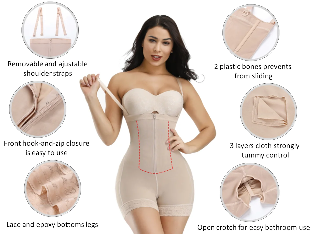 Поясной женский тренажер для талии Slimmimg Shaper Нижнее белье на молнии подтягивания