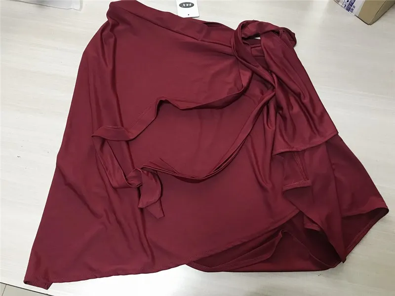 Женская юбка для латиноамериканских танцев цельная Асимметричная треугольная