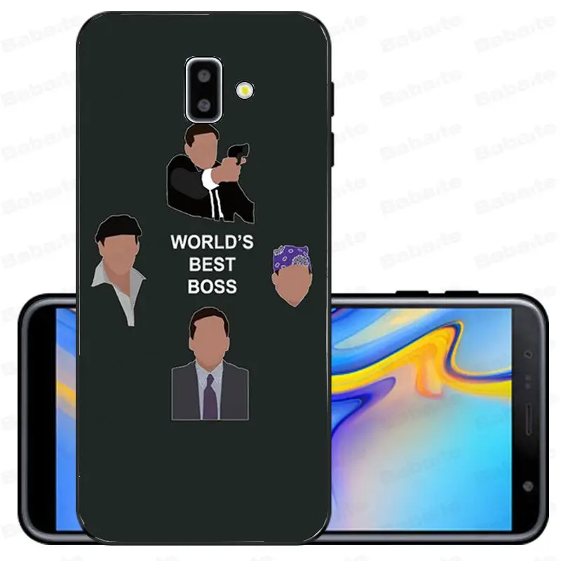 Чехол для galaxy j6plus офисные милые аксессуары телефонов samsung Galaxy j6 plus A6 A8 A9 A10 A30 A50