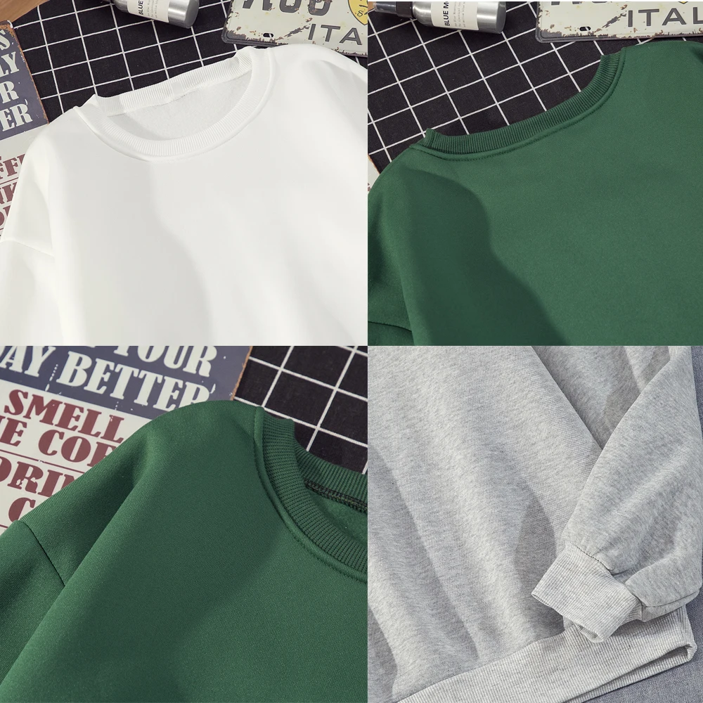 

Fashion Aesthetic Line Autumn Warm Sweatshirts Women Casual Korean Style Hoodie Streetwear Art Line Print Hoodies Pullovers