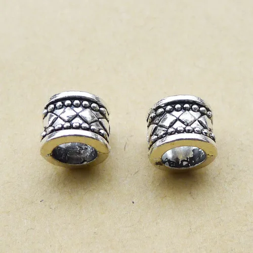 

Jewelry Making Supplies Large Beads Antique Silver Color 17*14mm 10 Pieces