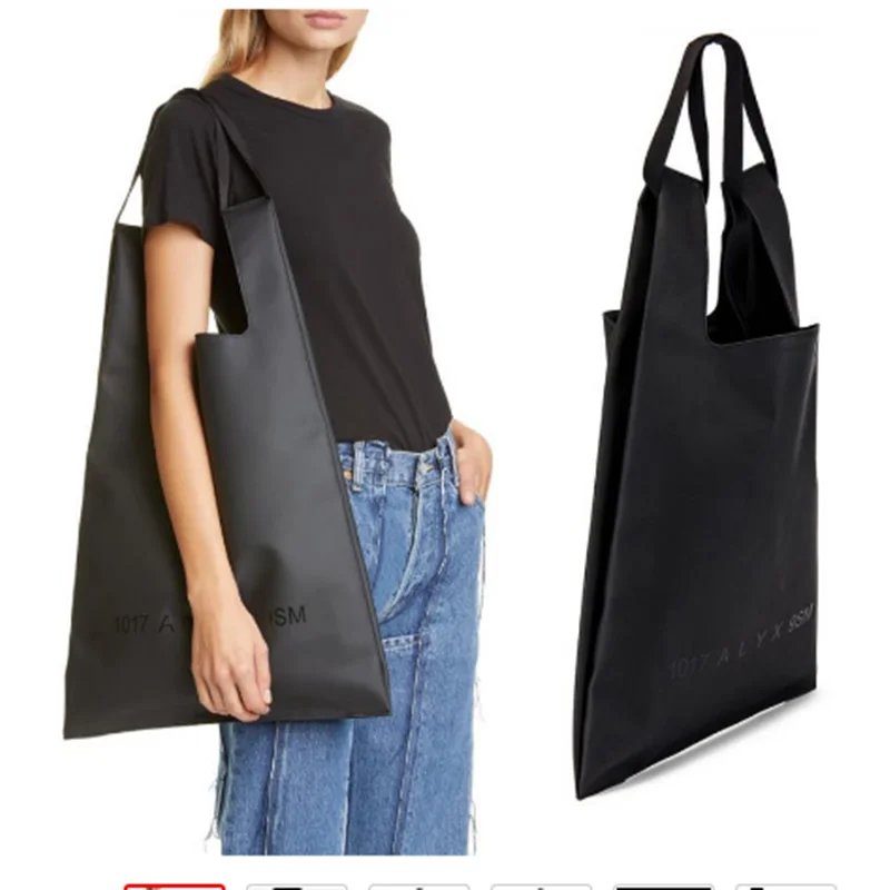 

Сумка на плечо ALYX из натуральной кожи для мужчин и женщин, тональный двойной ремень Alyx 9 см, 1:1, лучшее качество, 1017