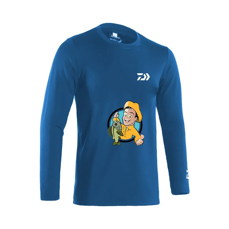 

2022 Daiwa 5 Colors Daiwa Clothing Long Sleeve Quick Dry Fishing Clothing Anti-UV Sunscreen Fishing Clothes Fishing Shirt