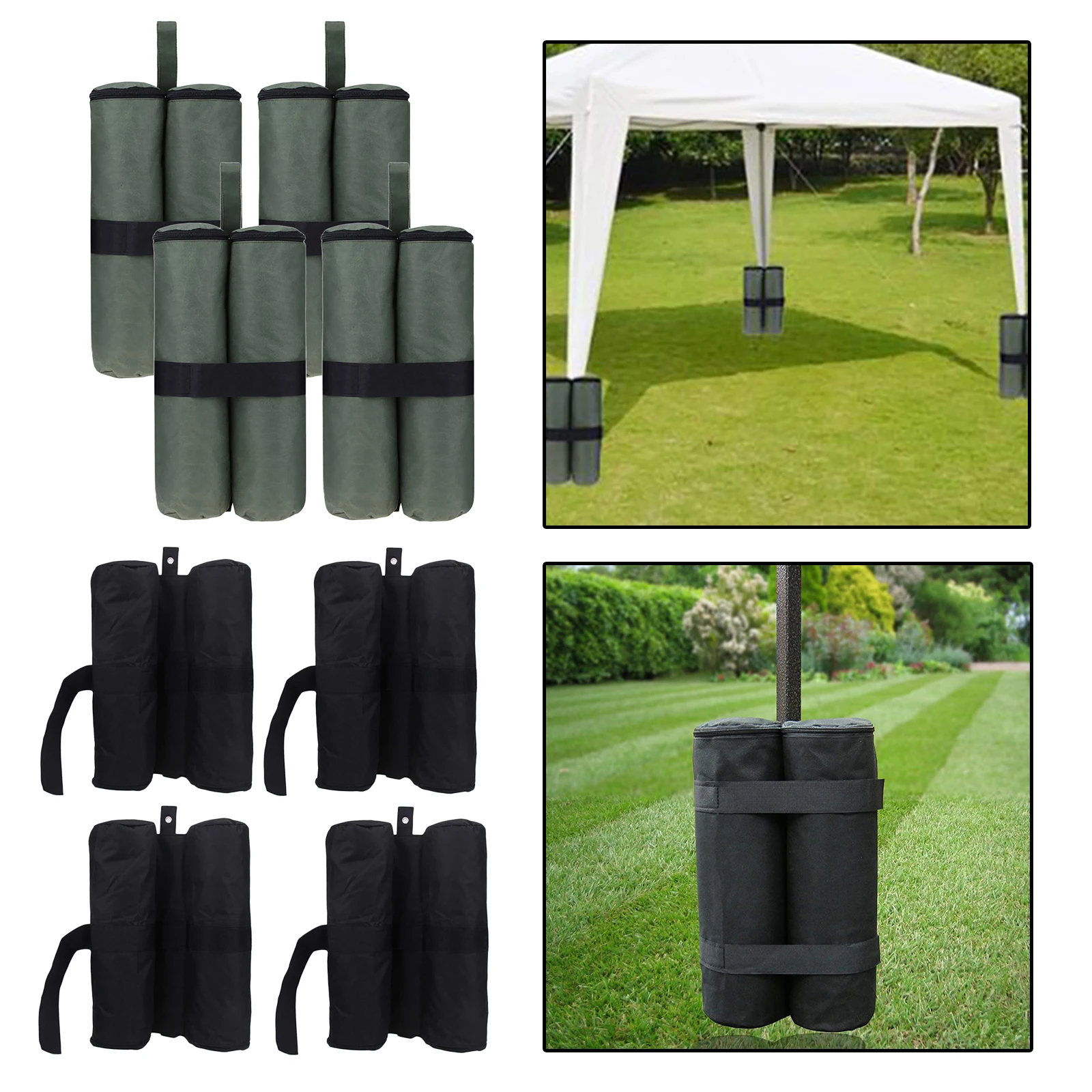 

4 шт. тяжелых мешков, якорные песочные мешки для навеса, мгновенное укрытие, шатер, открытый солнцезащитный зонтик