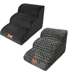 Трехуровневая флуоресцентная лестница для домашнего щенка, лестница, портативная лестница для кошек, подъемная лестница для маленьких собак, флуоресцентная лестница