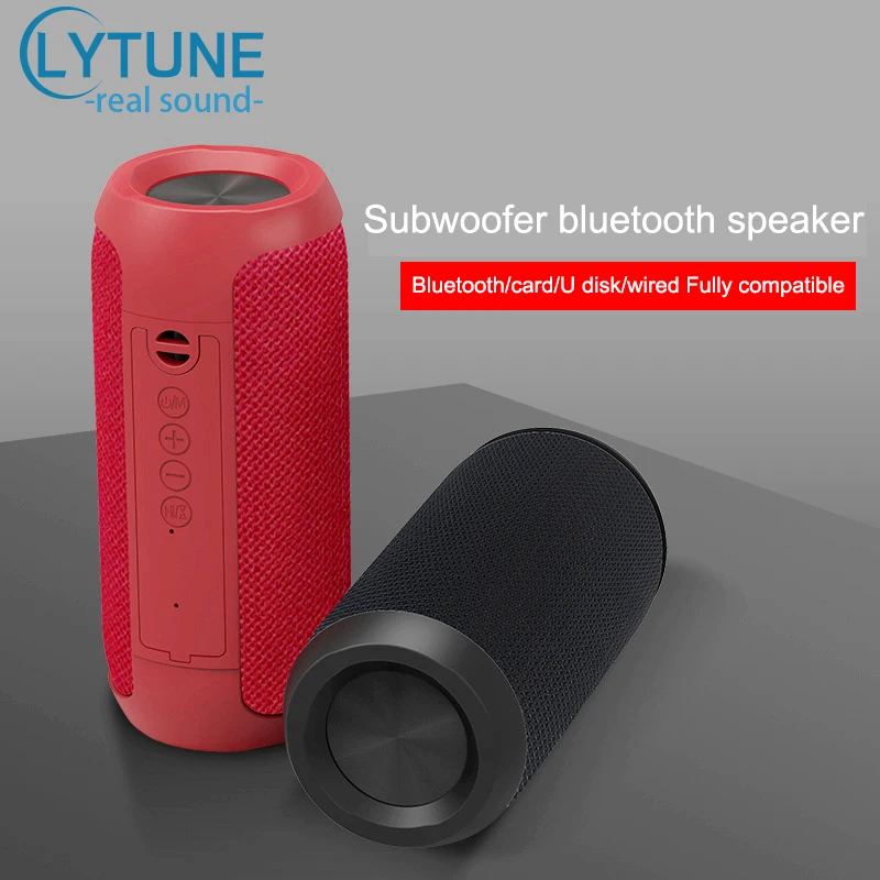 

Портативная Bluetooth-Колонка TWS, басовая коробка, FM-радио, беспроводная водонепроницаемая уличная колонка, бум, USB, AUX, сабвуфер, громкий динамик, ...