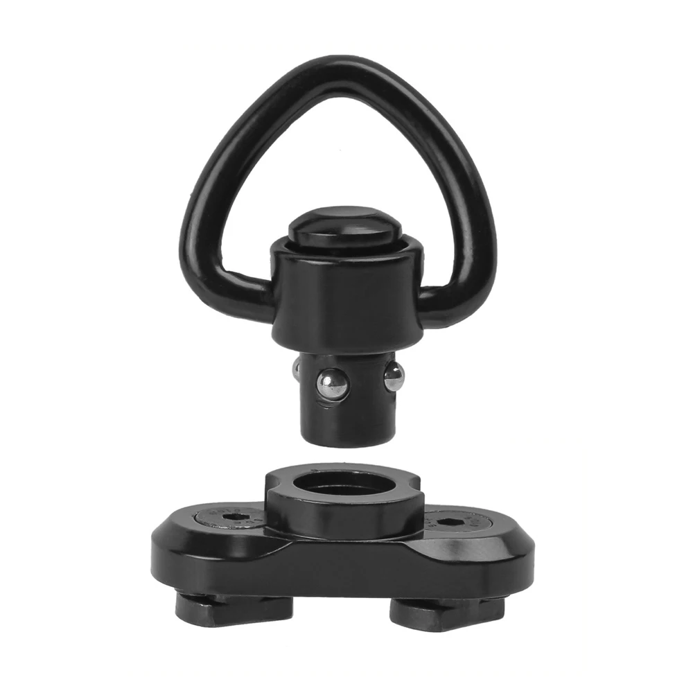 

Tactical Airsoft ar 15 accessories 1.25 inch M-LOK lightweight mount sling swivels sling adapter for hunting handguard