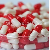 00 10000pcshpmc seperated empty gelatin capsules red white colored hard gelatin empty capsule size 00 tattoo accessories