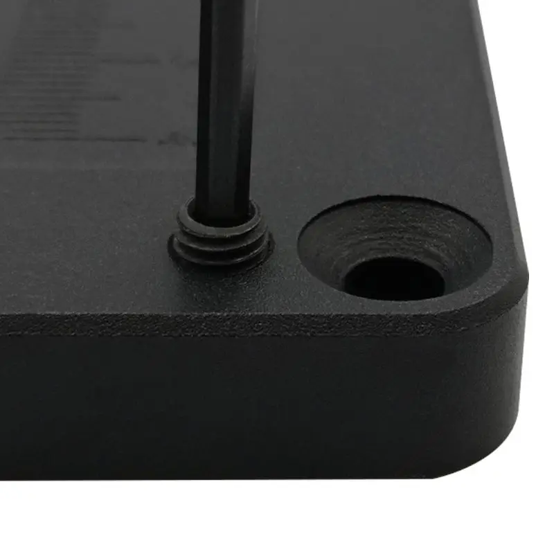 

Router Table Aluminum Insert Plate with Ring Screw Double Scale for Trimmer