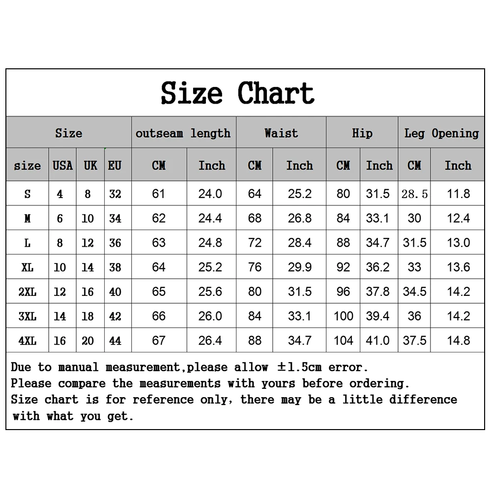

Women Solid Color Mid Rise Capri Pants Leggings Yoga Skinny Cropped Trousers Plus Size Straight Slim-Fit Trousers