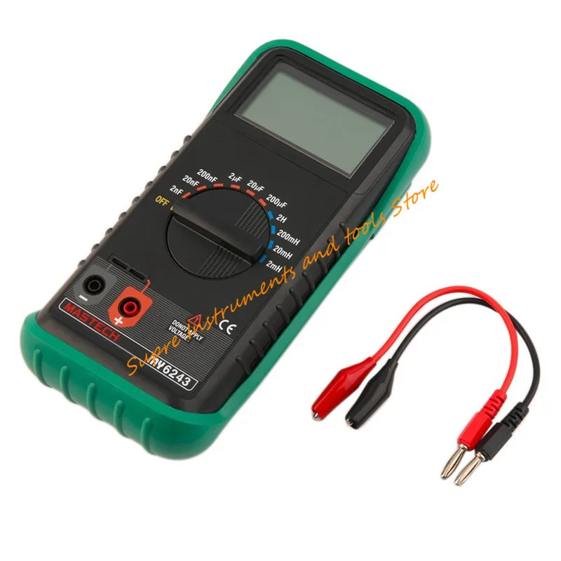 MASTECH MY6243 цифровой C/L индуктивность 2 м/20 м/200mH/2 ч измеритель емкости 2nF-200uF |