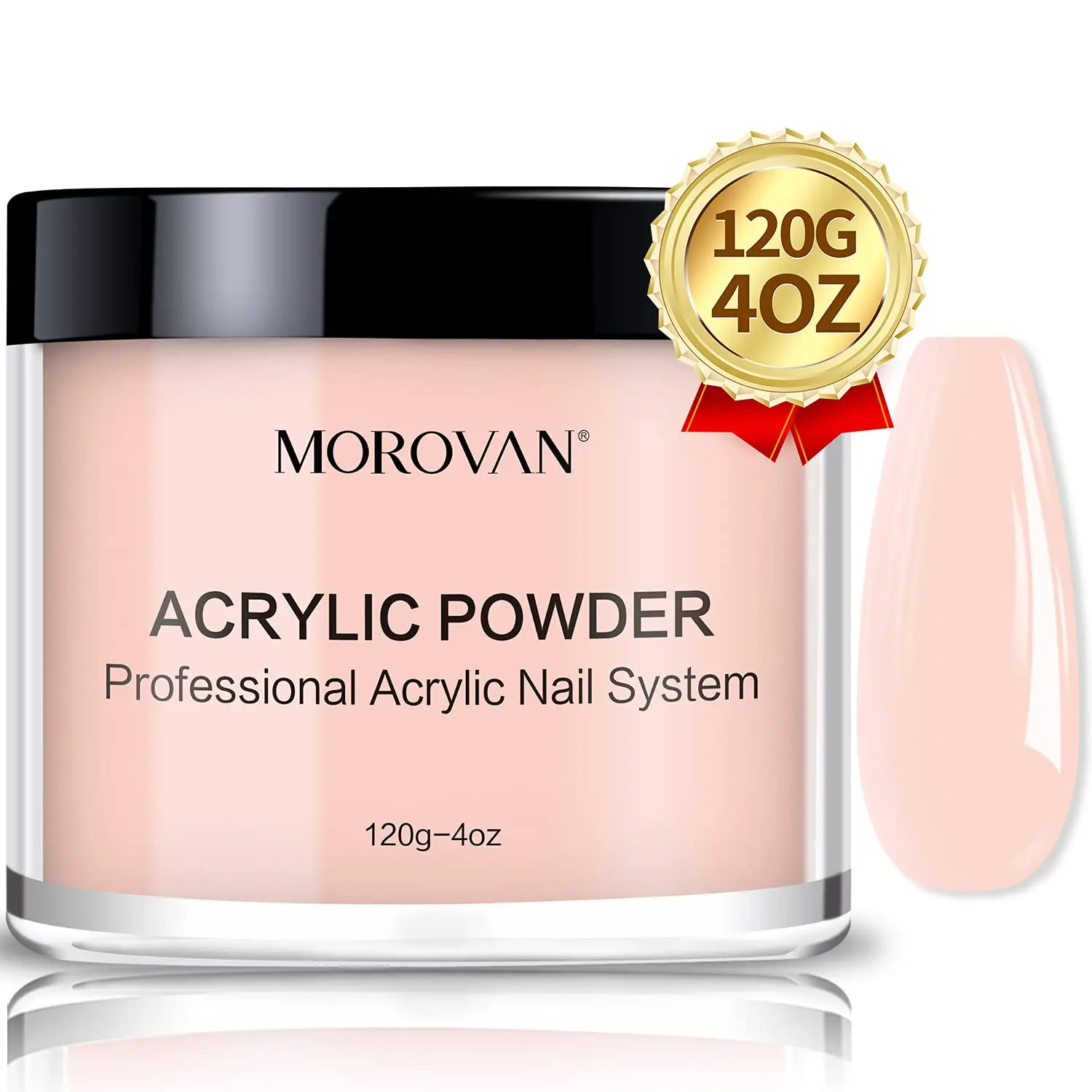 

120g Nude Pink Acrylic Powder Professional Acrylic Nail Powder Polymer for Acrylic Nail Extension Carving Nails DIY Nail Art 4oz