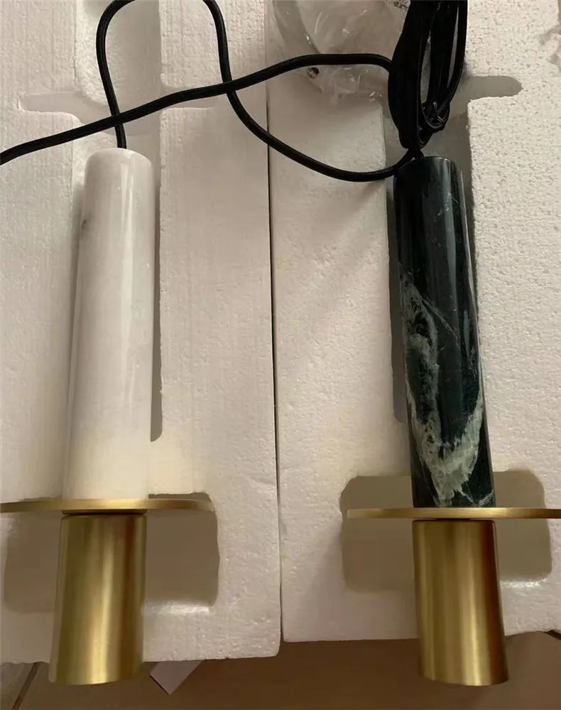 STOCKHOLM скандинавские Ins Lustre marble Terrazzo Золотой подвесной светильник s Led светильник, Светильники для спальни, ресторана, бара, прикроватная лампа, дизайн