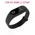 Сменный силиконовый ремешок для Xiaomi Mi Band 2, оригинальные браслеты M2, цвет на выбор