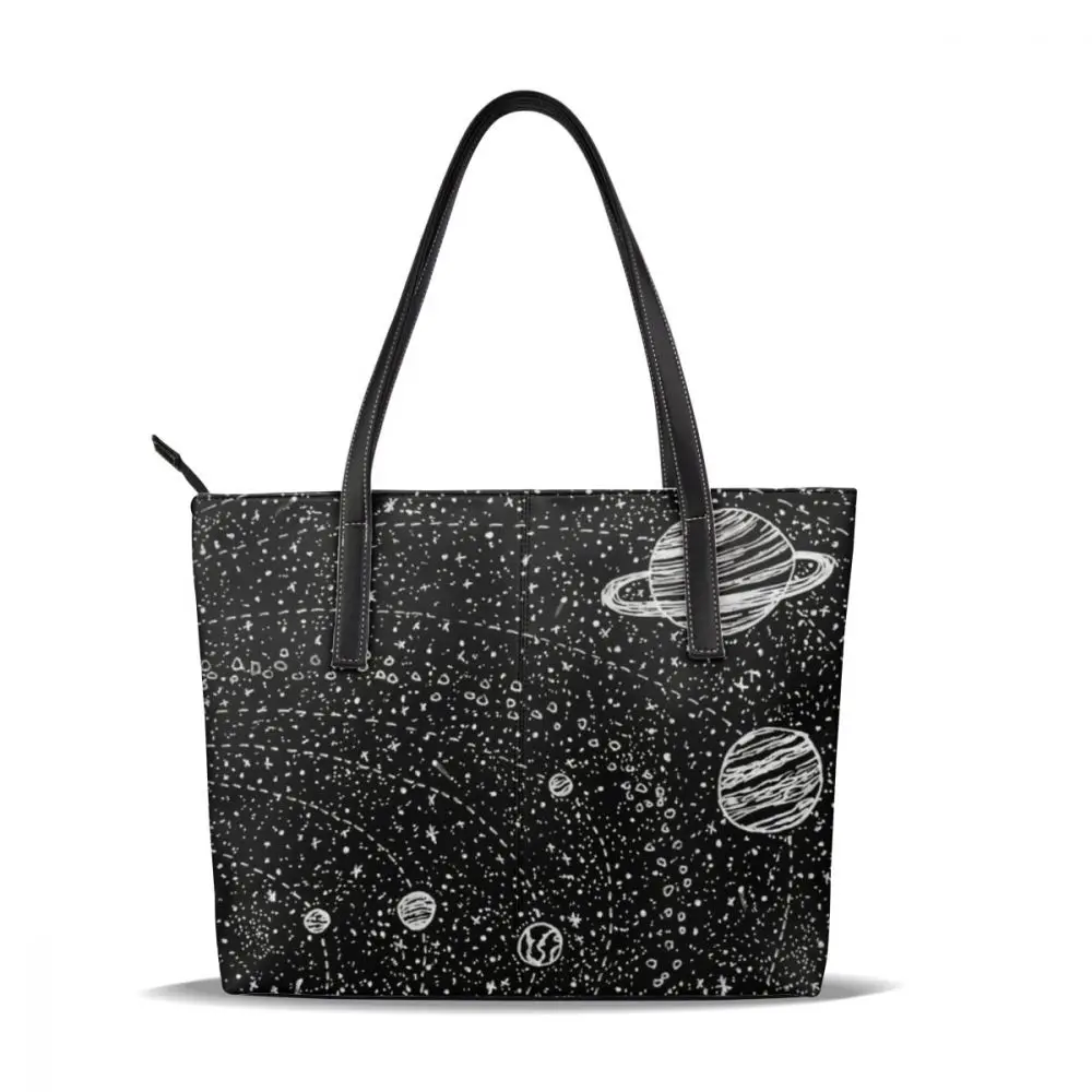 

Planet Handbag Planet Top-handle Bags High quality Trend Leather Tote Bag Teenage Print Women Handbags