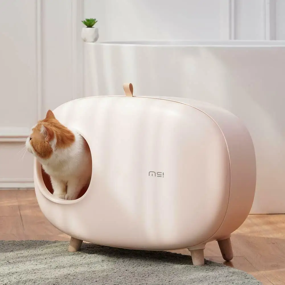 Контейнер для кошачьего туалета полузакрытый бокс с песком роскошный большой