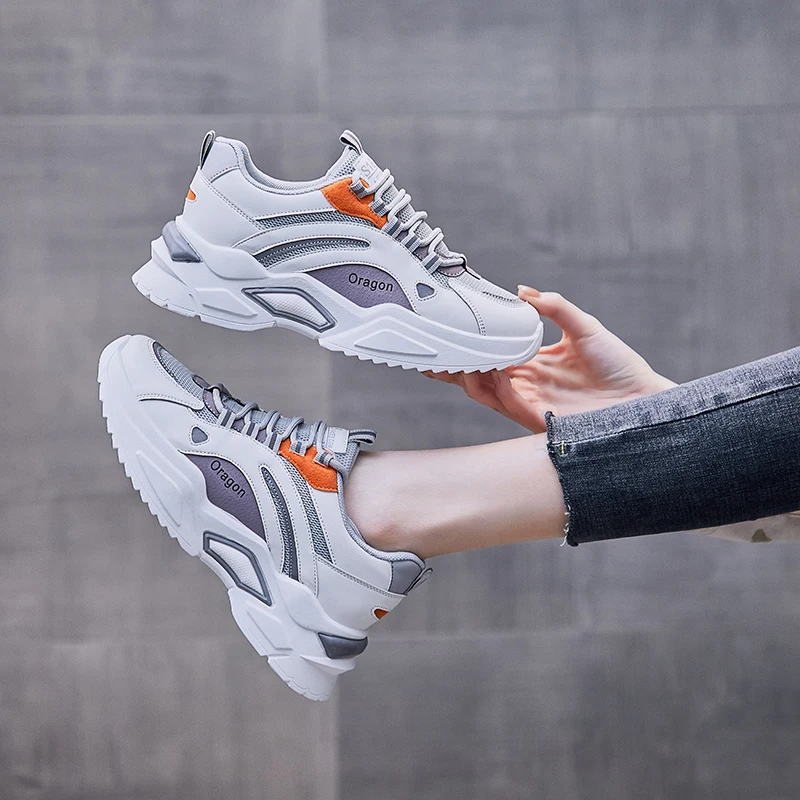 

Women Sneakers 2021 Spring Fashion Casual Shoes Woman Comfortable Breathable White Flats Female Platform Sneakers Casual Femme