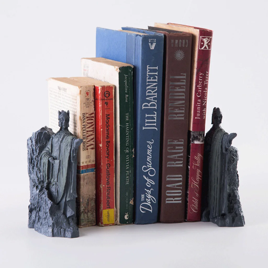 

Resin Bookends Art Sculptures Retro Decoration Home Decor Art Statue Figurines Bookend Study Office Desktop Accessories Resin