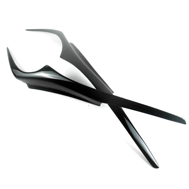 for BMW 3 Series E90 E91 2006-2011 Glossy Black Car Sticker Front Headlights Eyebrow Eyelid Trim Cover Accessories | Автомобили и