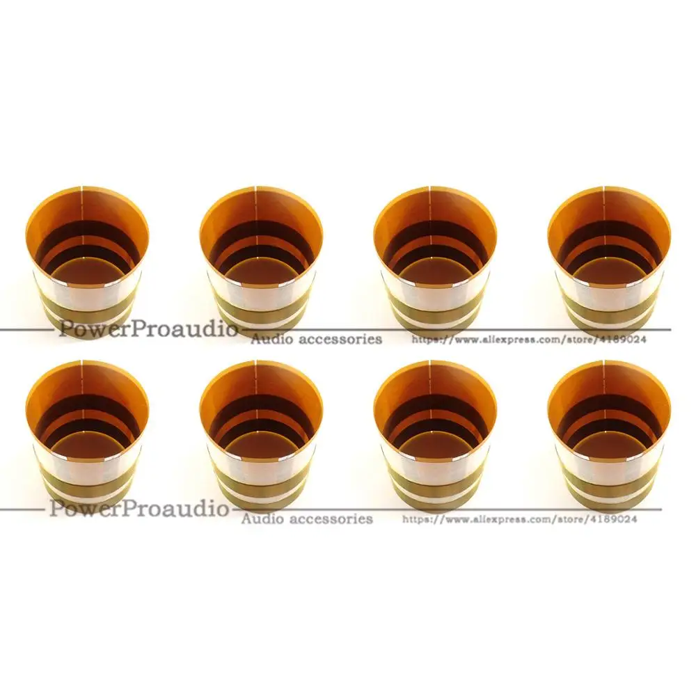 

8pcs Falt Aluminum wire voice coil For JBL 2262HPL,JBL 2265HPL,JBL 2268HPL ,JBL SRX voice coil 8 ohms
