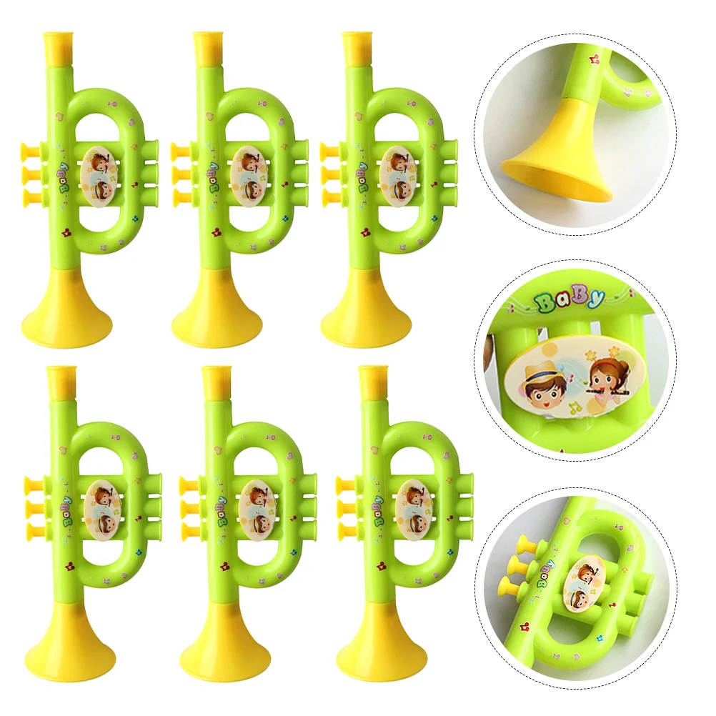 

Имитация музыкальных инструментов из АБС-пластика, 6 шт.