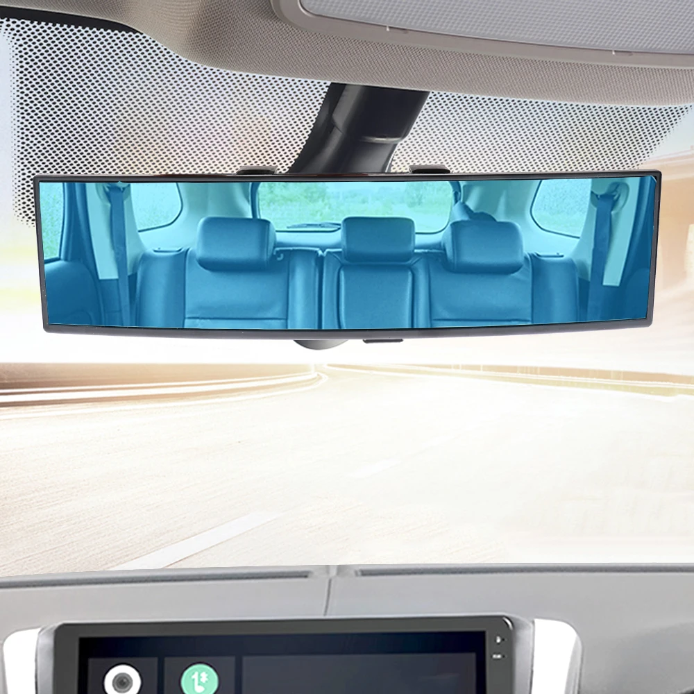 300mm Baby Rear View Auto Assisting Mirror Large Vision Car Angle Panoramic Anti-glare Interior Accessories | Автомобили и