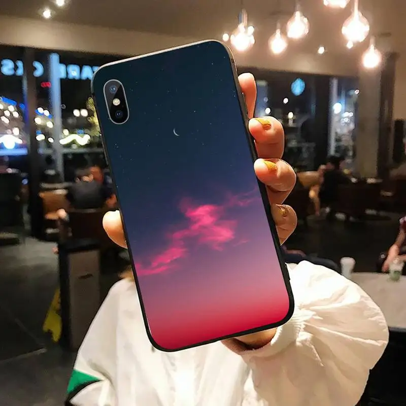 

Sweet sky pink Cloud Great Phone Case for iPhone 11 12 pro XS MAX 8 7 6 6S Plus X 5S SE 2020 XR