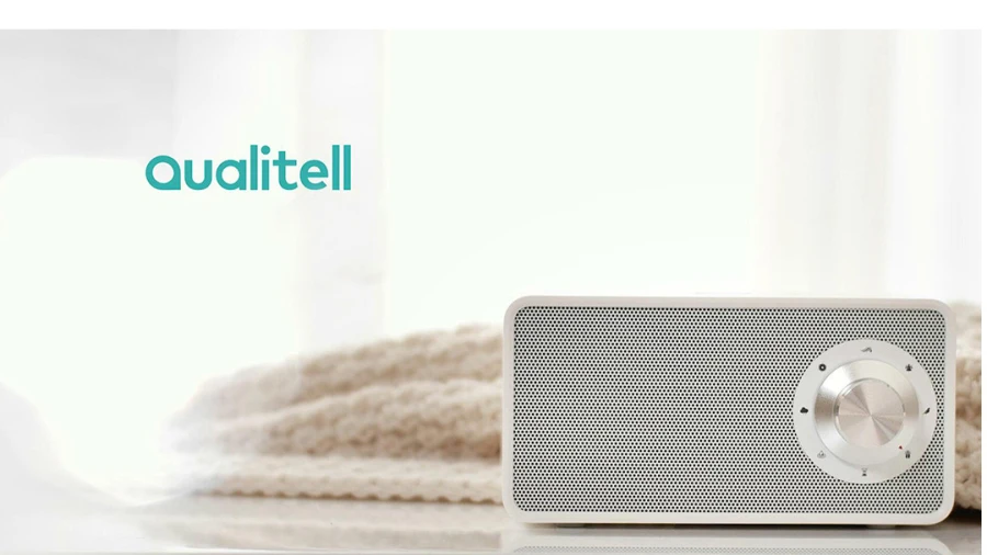 Xiaomi Mijia Qualitell Беспроводное зарядное устройство белый шум динамик Bluetooth BLT5.0 EPP протокол 10 Вт Быстрая зарядка помогает сна