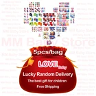 Детские комплекты одежды разных стилей, 5 шт.пакет, 2 шт.пакет, Случайная Доставка Детские комплекты пижам для мальчиков, подарок для маленьких девочек