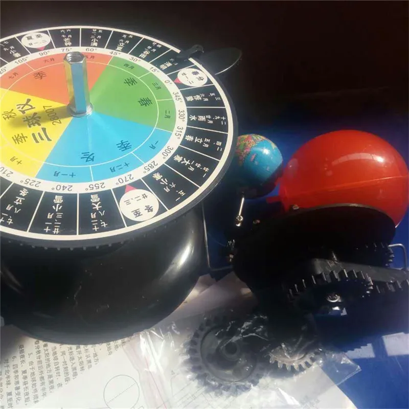 

Mini LED Manual operation Earth Moon Sun Operation Model Educational Equipment Best Gift for Children