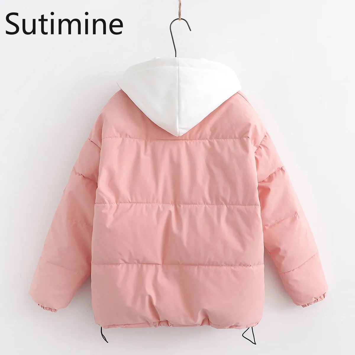 Women's Winter Jacket Casual Down Jacket Female 2021 Thick （Winter)  Women's Jacket Coats Zipper Woman Winter 2021 Solid Parkas
