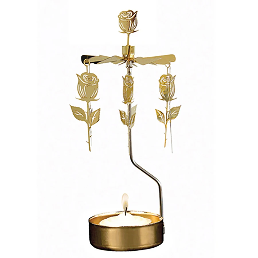 Домашние классические романтические подсвечники для дня рождения